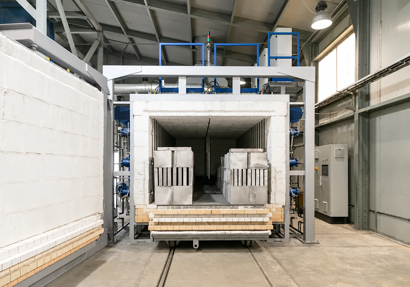 Industrial furnace and heating equipment