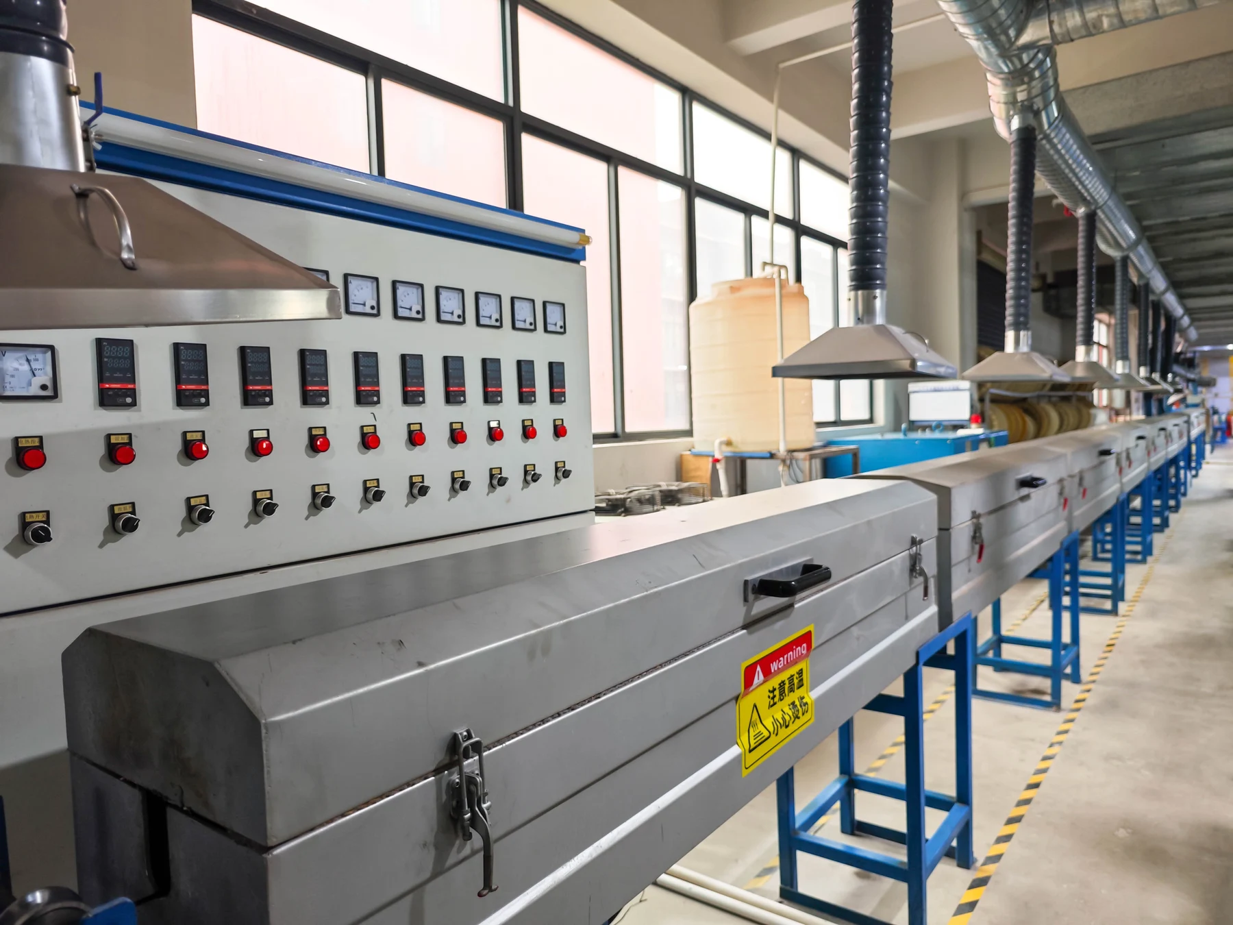 Silicone production equipment at ANYANG cable manufacturing base