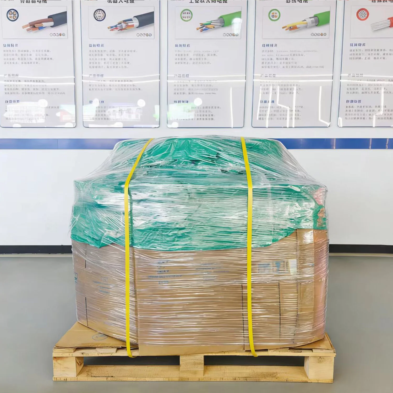 Secure with straps — company packing photograph