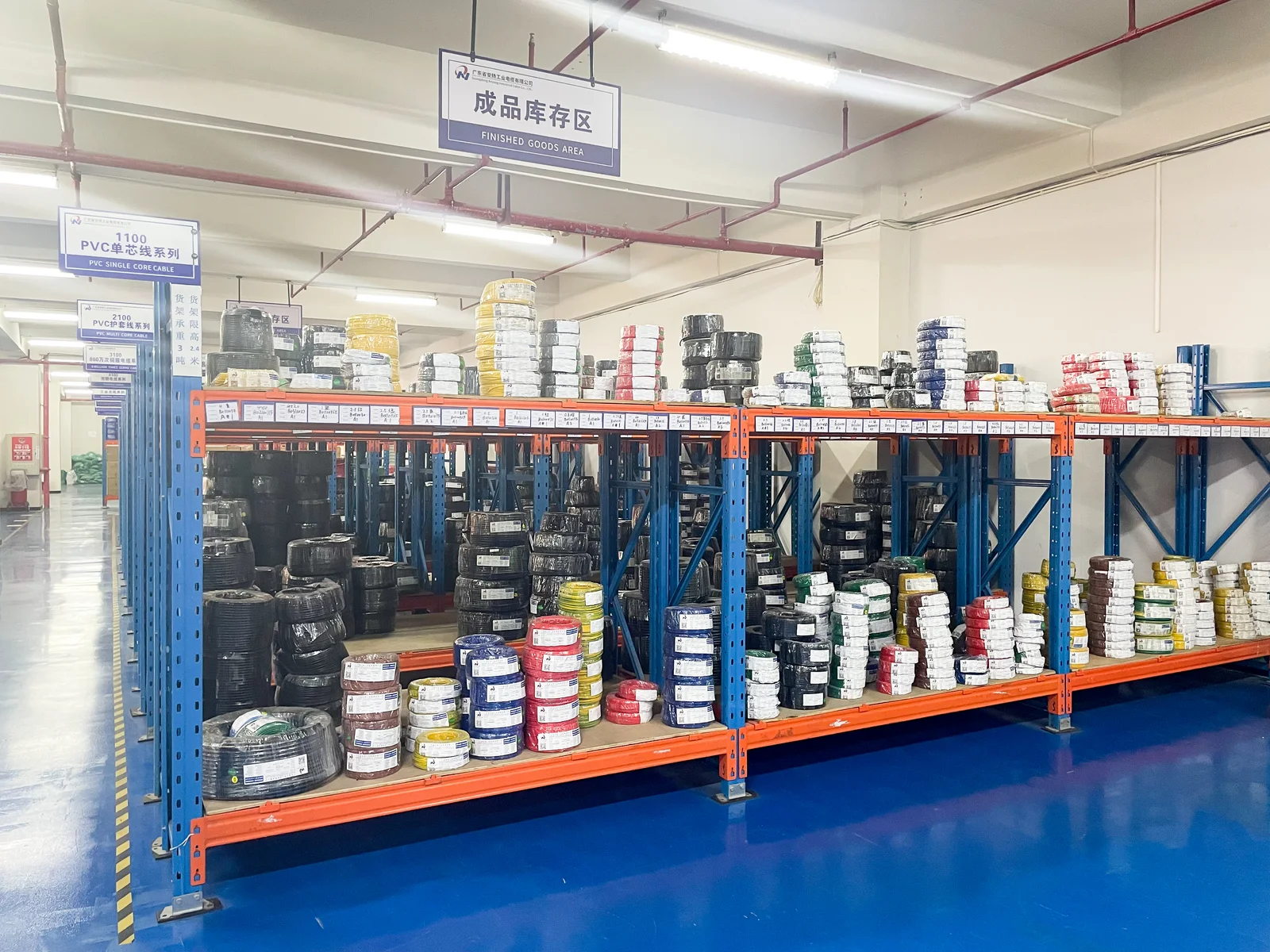 ANYANG finished-goods storage area