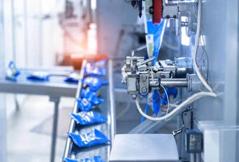 Forming and sealing mechanism on an automated packaging machine